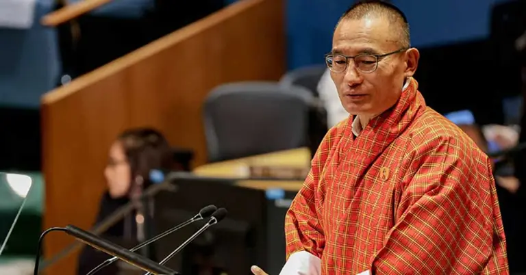 ভুটানের প্রধানমন্ত্রী শেরিং তোবগে